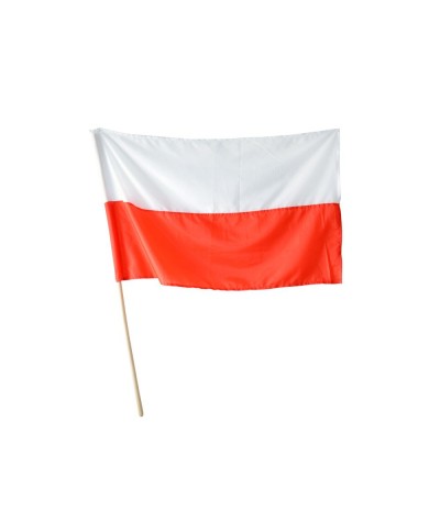 Flaga na kijku do powieszenia POLSKA