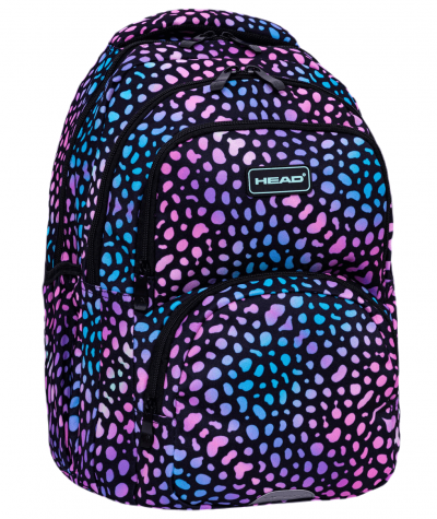 kolorowy plecak dla nastolatki 3 komory Head Gemstone Element