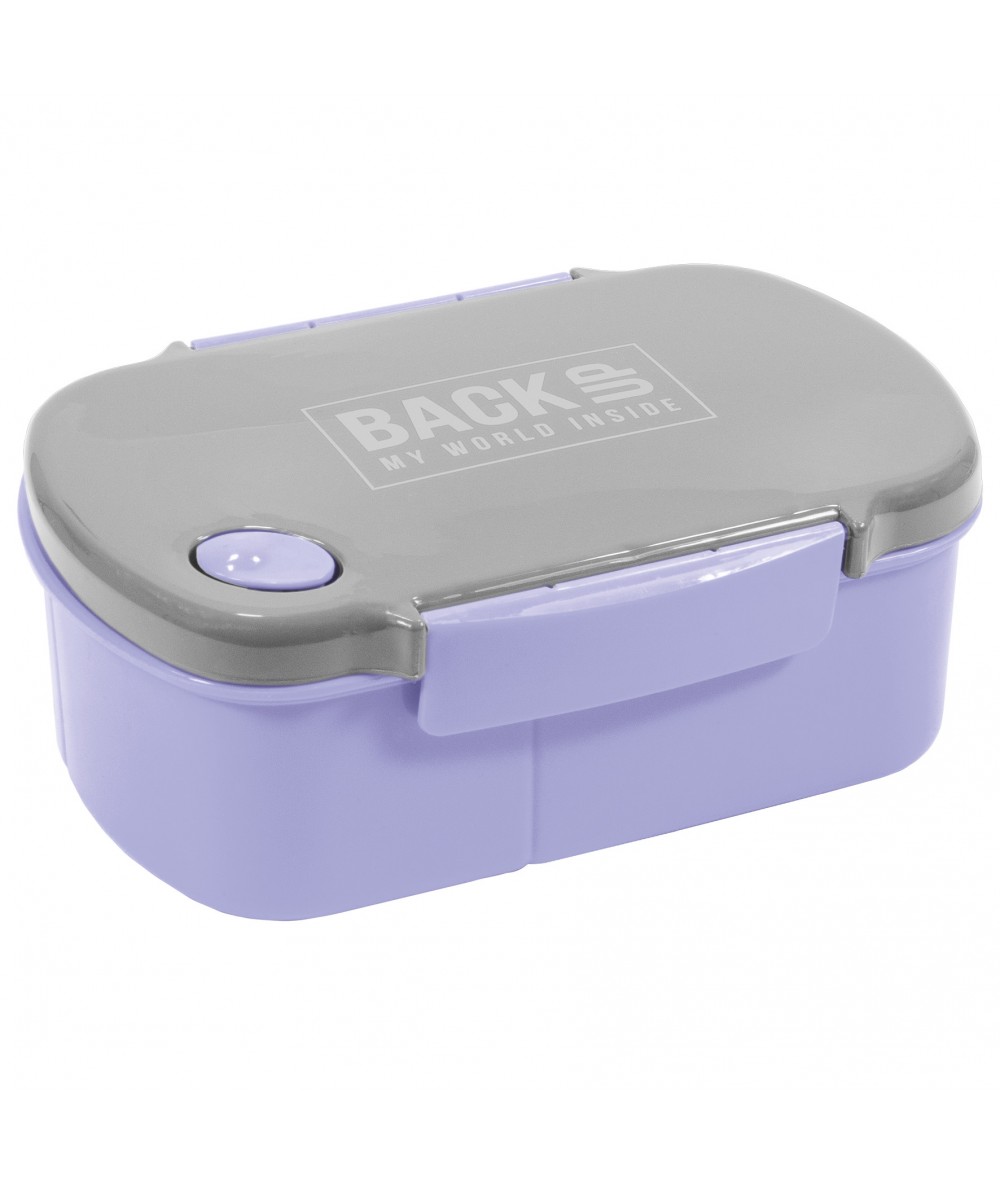 Śniadaniówka LUNCHBOX z przegródkami FIOLETOWA BackUP 500ml BPA FREE B33