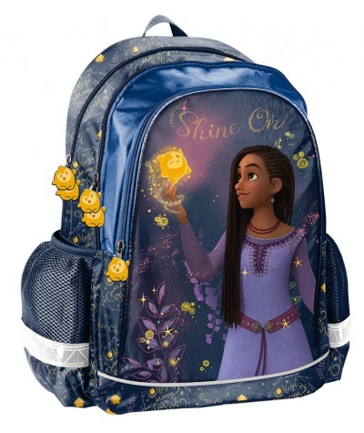 Plecak dla dziewczynki z bajką Życzenie Wish Paso lekki do 1 klasy