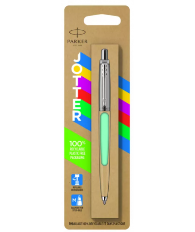 Długopis PARKER Jotter Originals MINT miętowy niebieski tusz