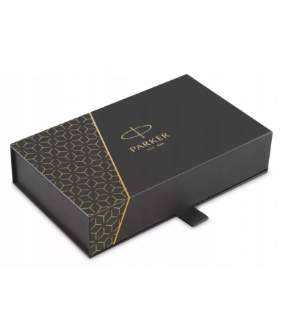 Pudełko prezentowe + Czarne ETUI skórzane na 1 produkt PARKER Premium