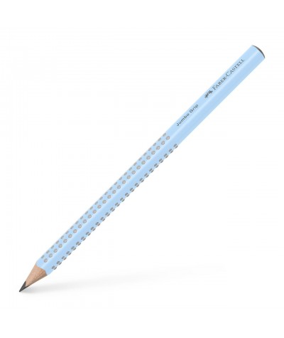 Ołówek JUMBO Faber-Castell GRIP Sky Blue HB gruby niebieski do nauki pisania