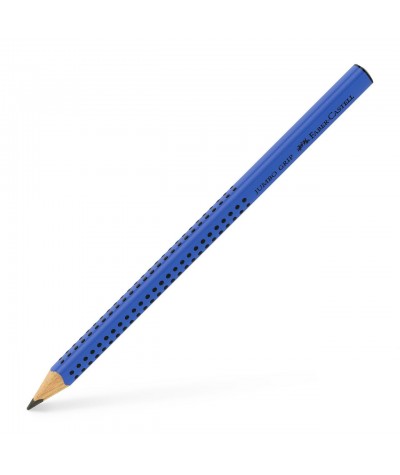 Ołówek Faber-Castell Jumbo GRUBY GRIP B do nauki pisania NIEBIESKI