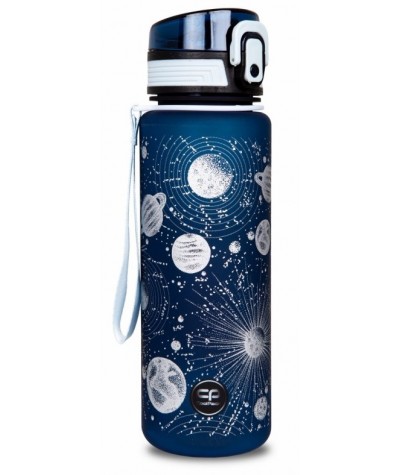 Bidon granatowy w PLANETY kosmos Brisk MOON 600ml BPA free CoolPack