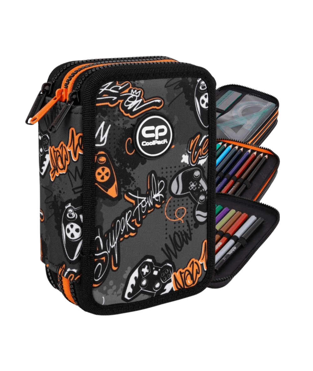 Pi&oacute;rnik dla dziecka gry pady CoolPack CP GAMER JUMPER 3 potr&oacute;jny 46el.