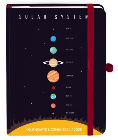 Kalendarz na rok szkolny 2024/2025 B6 ANTRA kosmos układ słoneczny