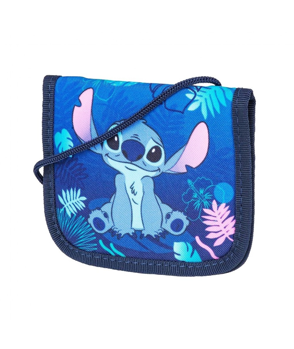 Portfel STITCH niebieski portfelik na szyje Coolpack CP NILL dziewczęcy