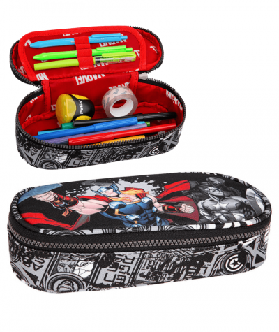 Piórnik z klapką AVENGERS MARVEL saszetka usztywniona CoolPack CAMPUS DISNEY CORE