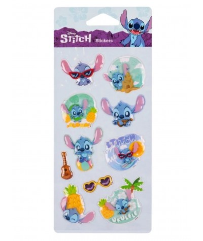 Naklejki 3D wypukłe ozdobne STITCH Disney Patio POP UP kolorowe