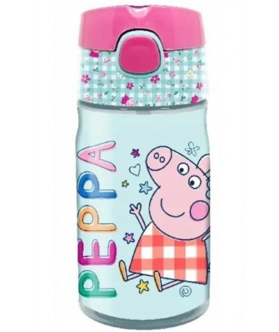 Bidon z rurką 400ml świnka PEPPA PIG ASTRA dla dziewczynek BPA FREE