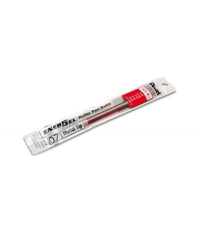 PENTEL Wkład do długopisu Energel BL107 LR07 czerwony żelowy