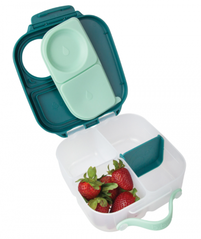 Śniadaniówka LUNCHBOX B.BOX MINI 1000ml EMERALD FOREST zielona z przegródkami