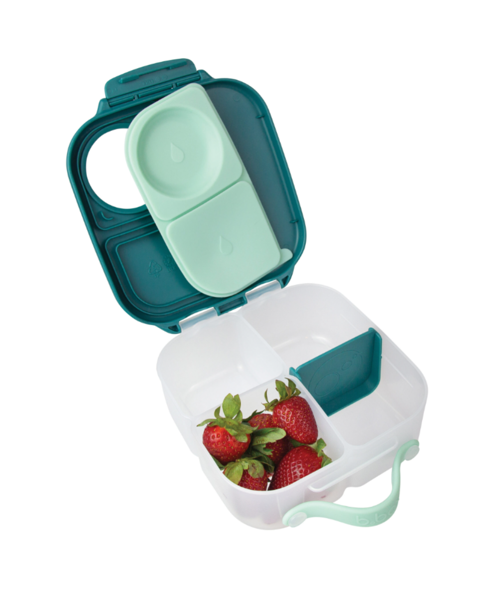 Śniadaniówka LUNCHBOX B.BOX MINI 1000ml EMERALD FOREST zielona z przegródkami