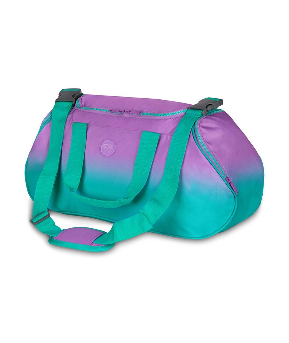 Torba sportowa damska CoolPack CP RUNNER 34L GRADIENT Blueberry turkus i fiolet