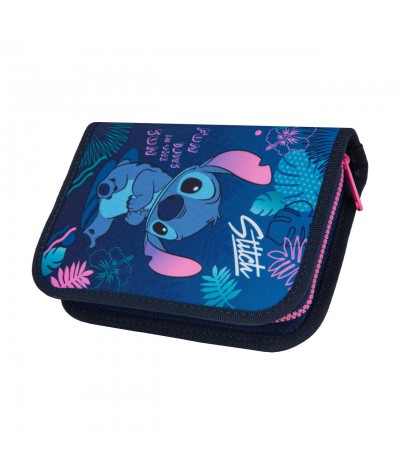 Piórnik dwuklapkowy rozkładany STITCH COOLPACK CLIPPER do 1 klasy bez wyposażenia