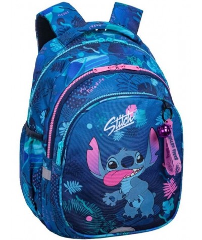 Plecak do 1 klasy STITCH CoolPack Jerry dla dziewczynki niebieski 21L