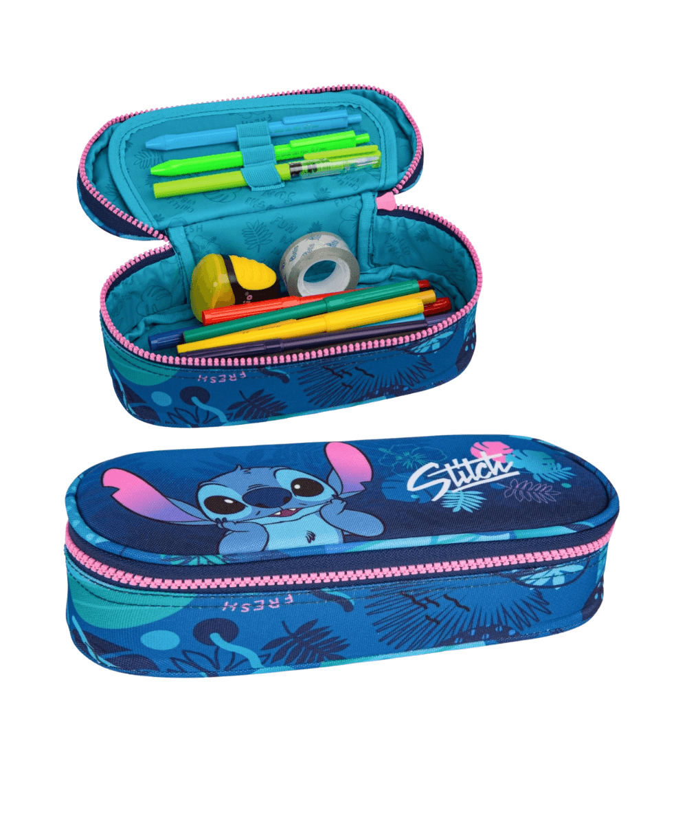 Piórnik saszetka STITCH usztywniony z klapką COOLPACK CAMPUS