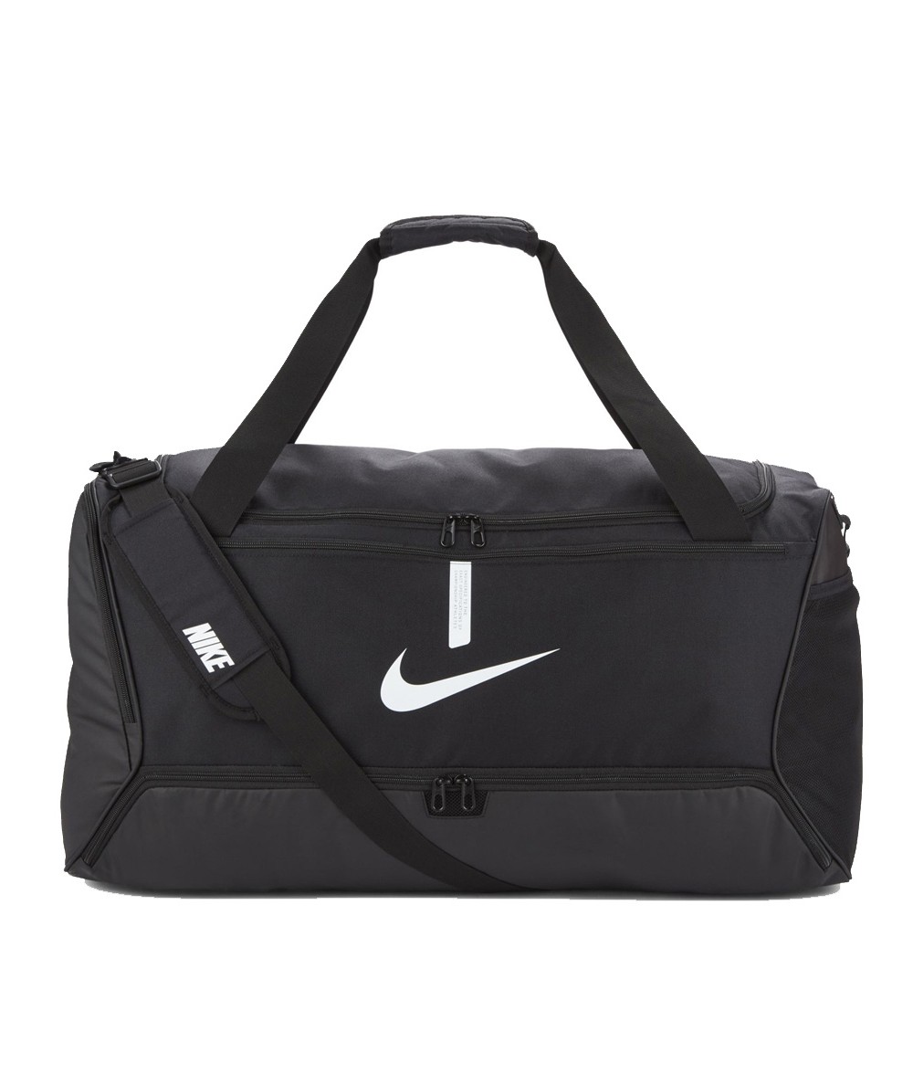 Torba sportowa NIKE ACADEMY CU8089-010 CZARNA treningowa piłkarska na siłownię