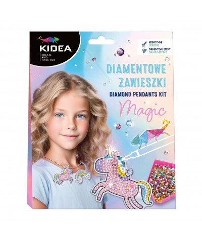 ZAWIESZKI KIDEA MAGIC Zrób to sam kreatywne DIAMENTOWE 2szt. DIY