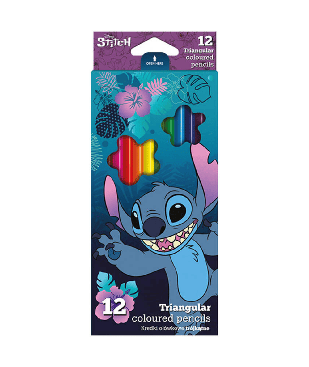 Kredki ołówkowe STITCH DISNEY CORE CoolPack Colorino 12 sztuk