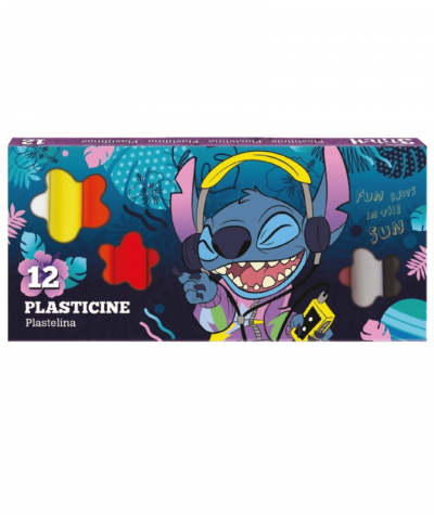 Plastelina STITCH DISNEY CORE CoolPack Colorino 12 kol. dla dzieci