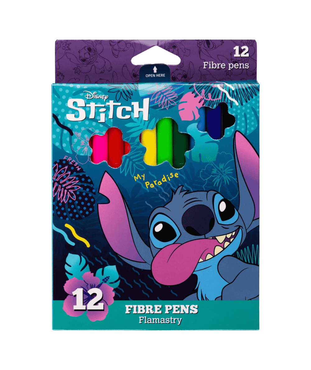 Flamastry szkolne STITCH DISNEY CORE CoolPack Colorino 12 kolorów