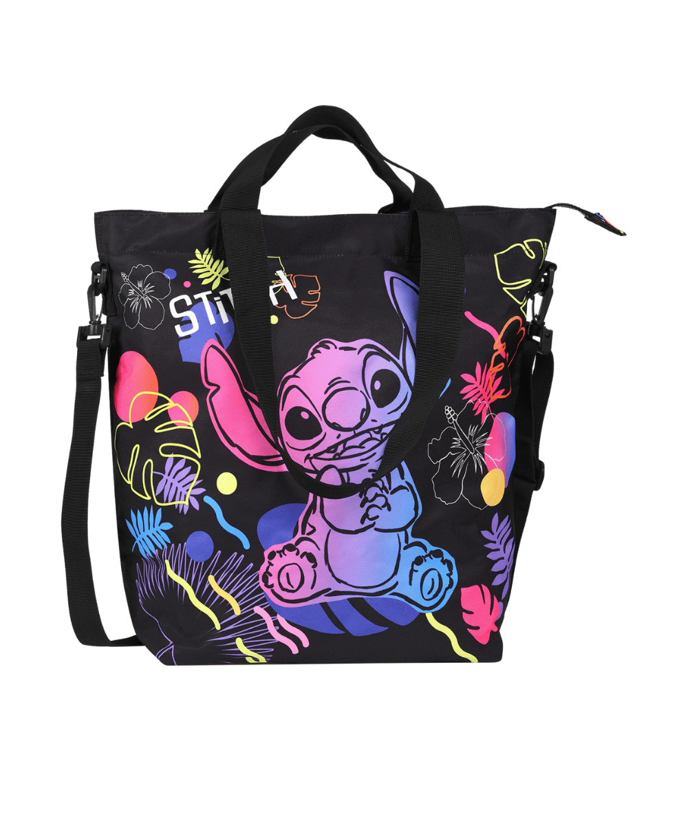 Torba shopperka STITCH DISNEY BLACK CoolPack CP SOHO czarna pojemna