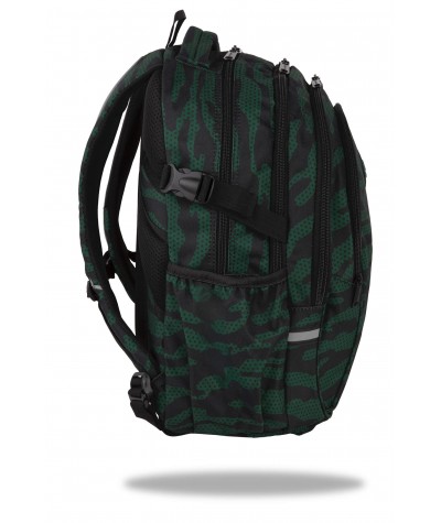 Plecak 3 komory zielony