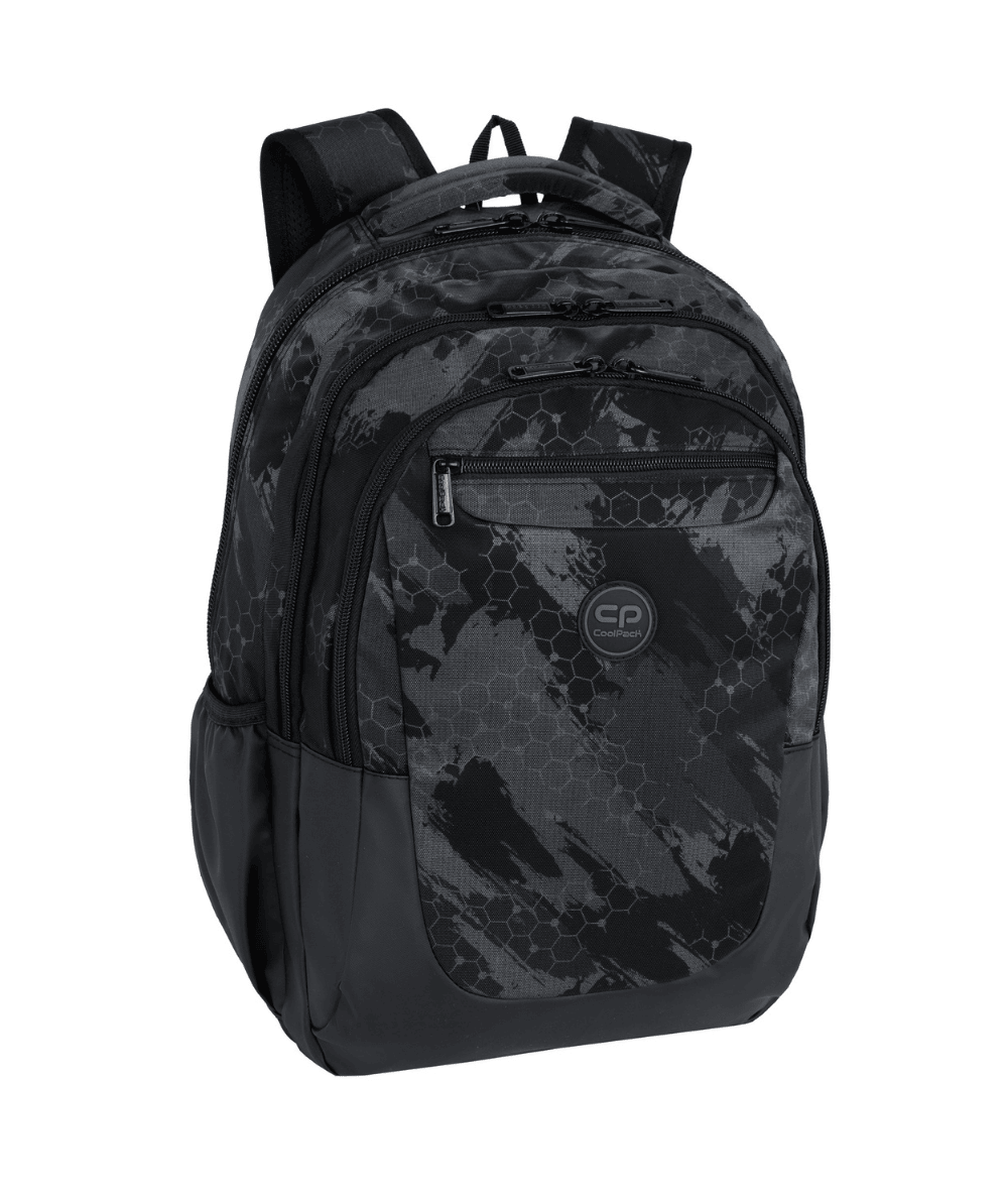 Plecak młodzieżowy CoolPack SOUL Kick Grey czarny szary 27l dla nastolatka