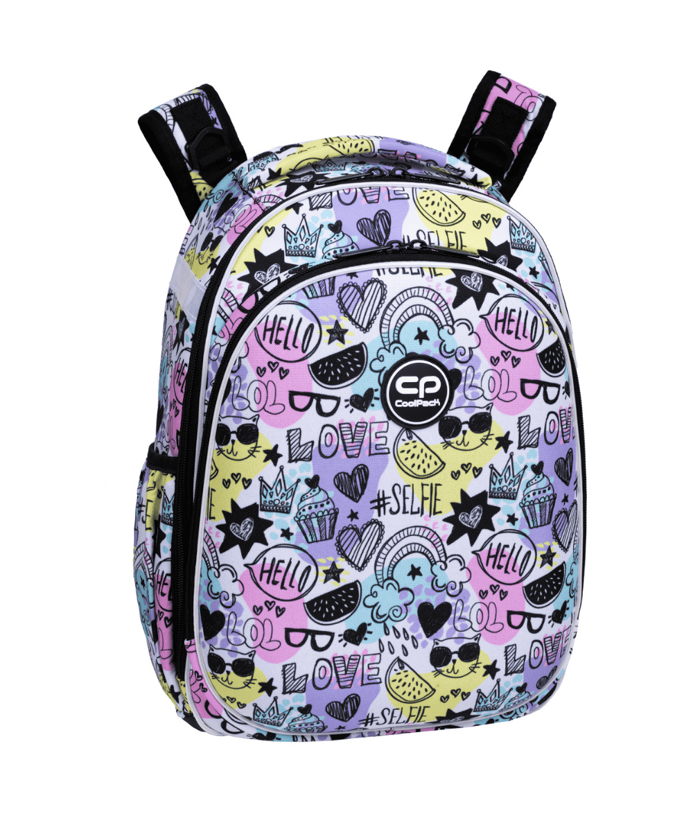Plecak TORNISTER ergonomiczny CoolPack Turtle MOOD pastelowy dziewczęcy 25l klasa 1-3