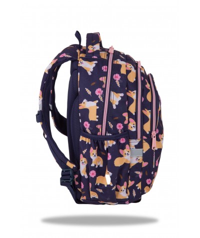 Plecak z piesiem corgim do 1 klasy