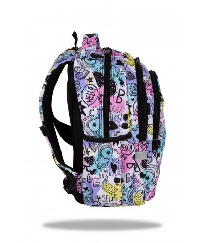 Trzykomorowy plecak do 1 klasy JERRY COOLPACK MOOD