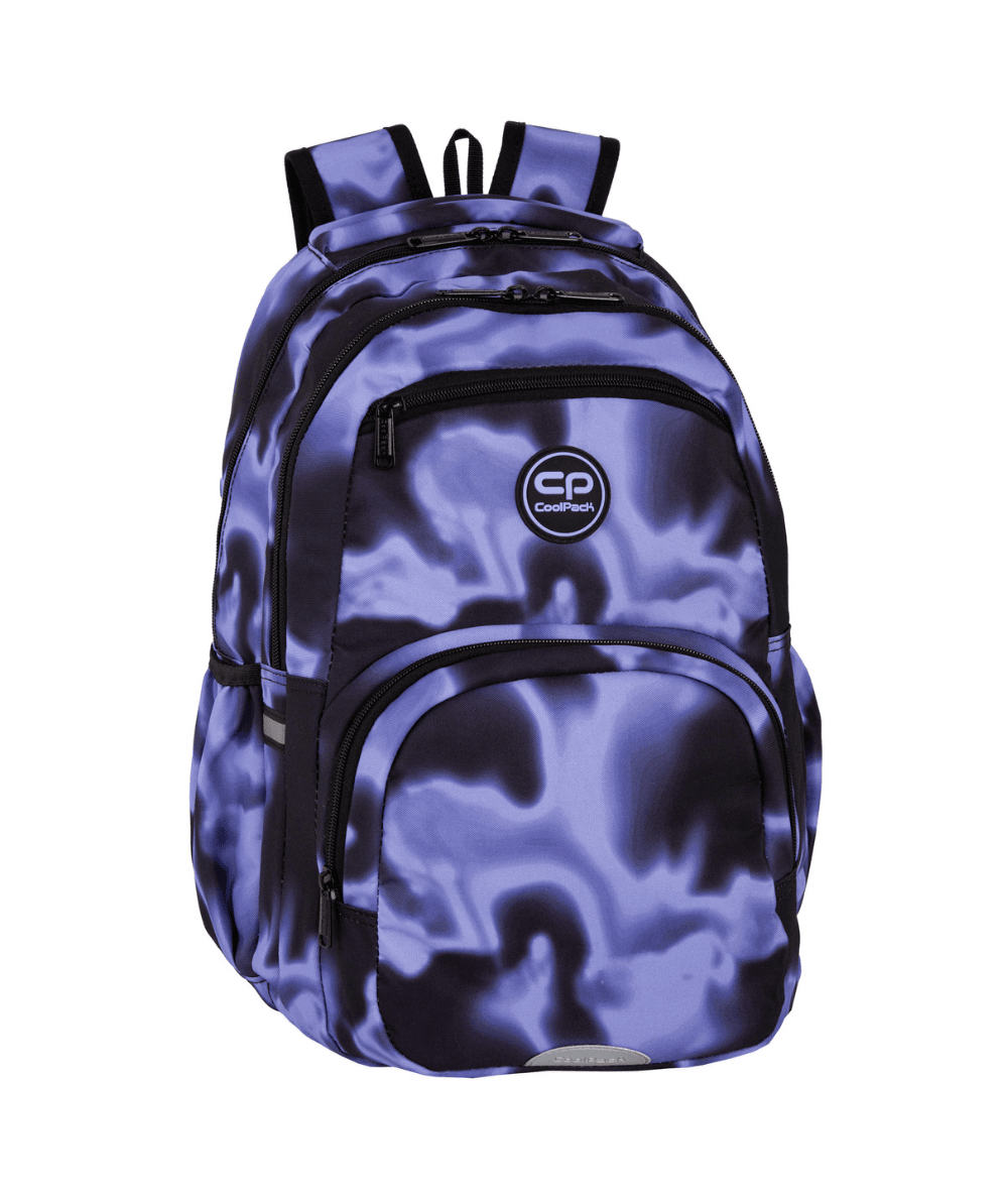 Plecak młodzieżowy CoolPack PICK LAZURYT czarny szkolny 23L z paskiem piersiowym