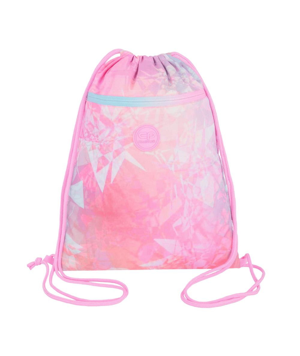 Worek na buty CoolPack VERT TIE DYE pastelowy dla dziewczynki na wf