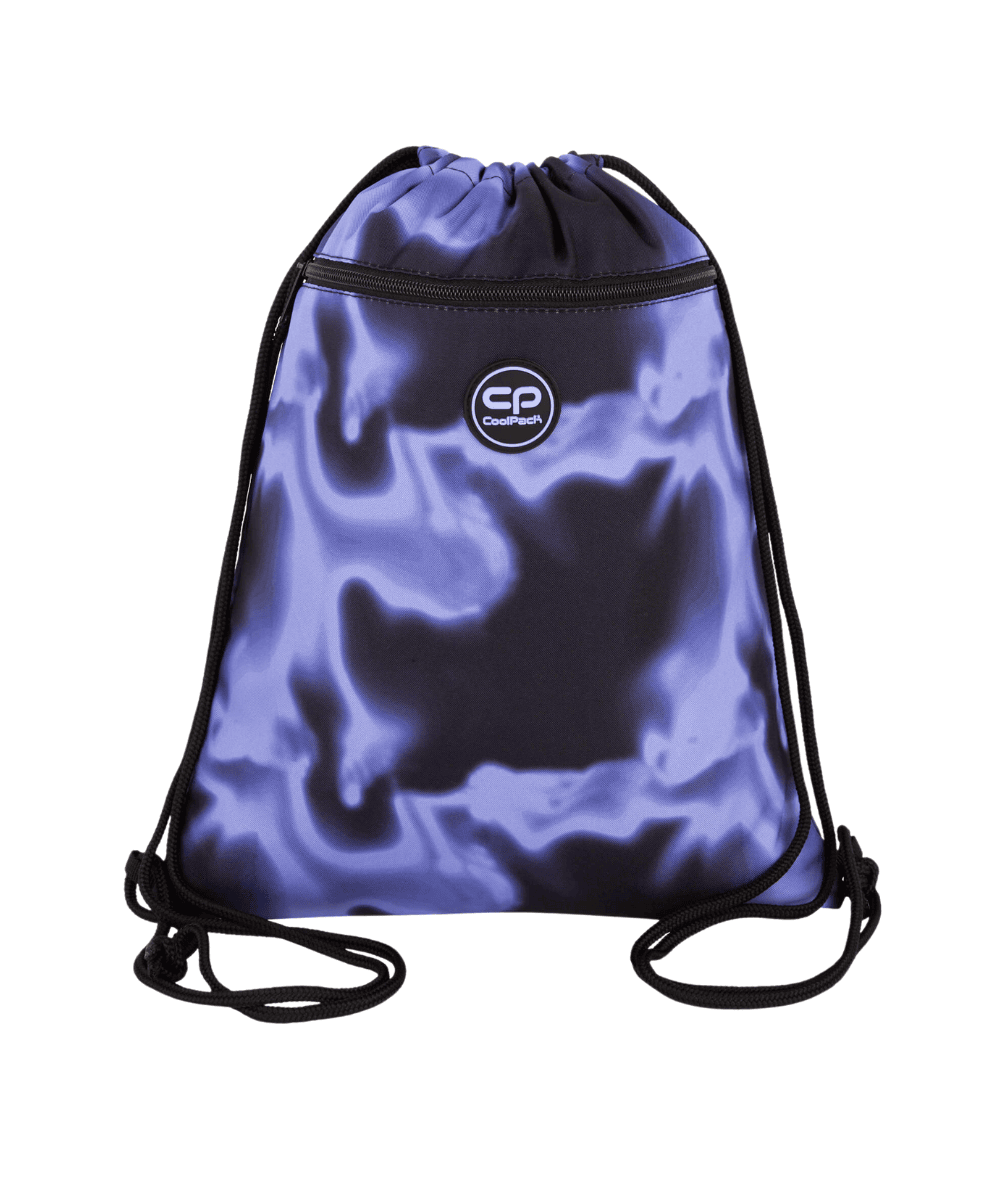 Worek na buty CoolPack VERT LAZURYT czarny szkolny na wf