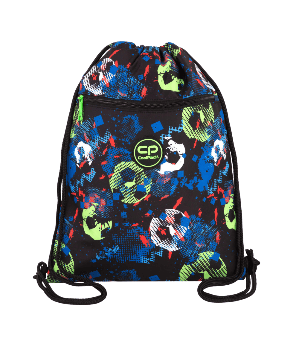Worek na buty CoolPack VERT HOBBY kolorowy piłka nożna wytrzymały