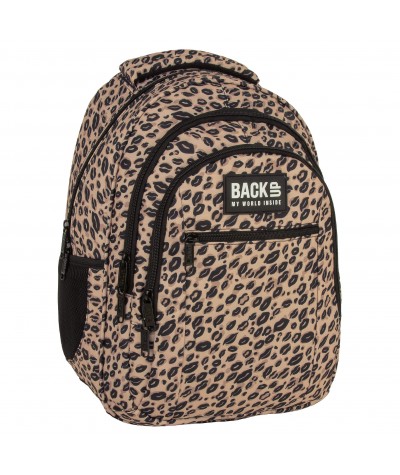 Panterkowy plecak dla nastolatki