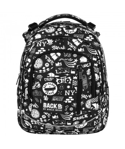 Plecak z deskorolką dla skatera