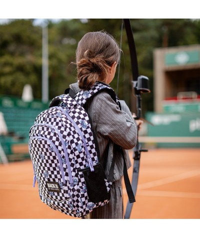 plecak dla nastolatki w szachownice