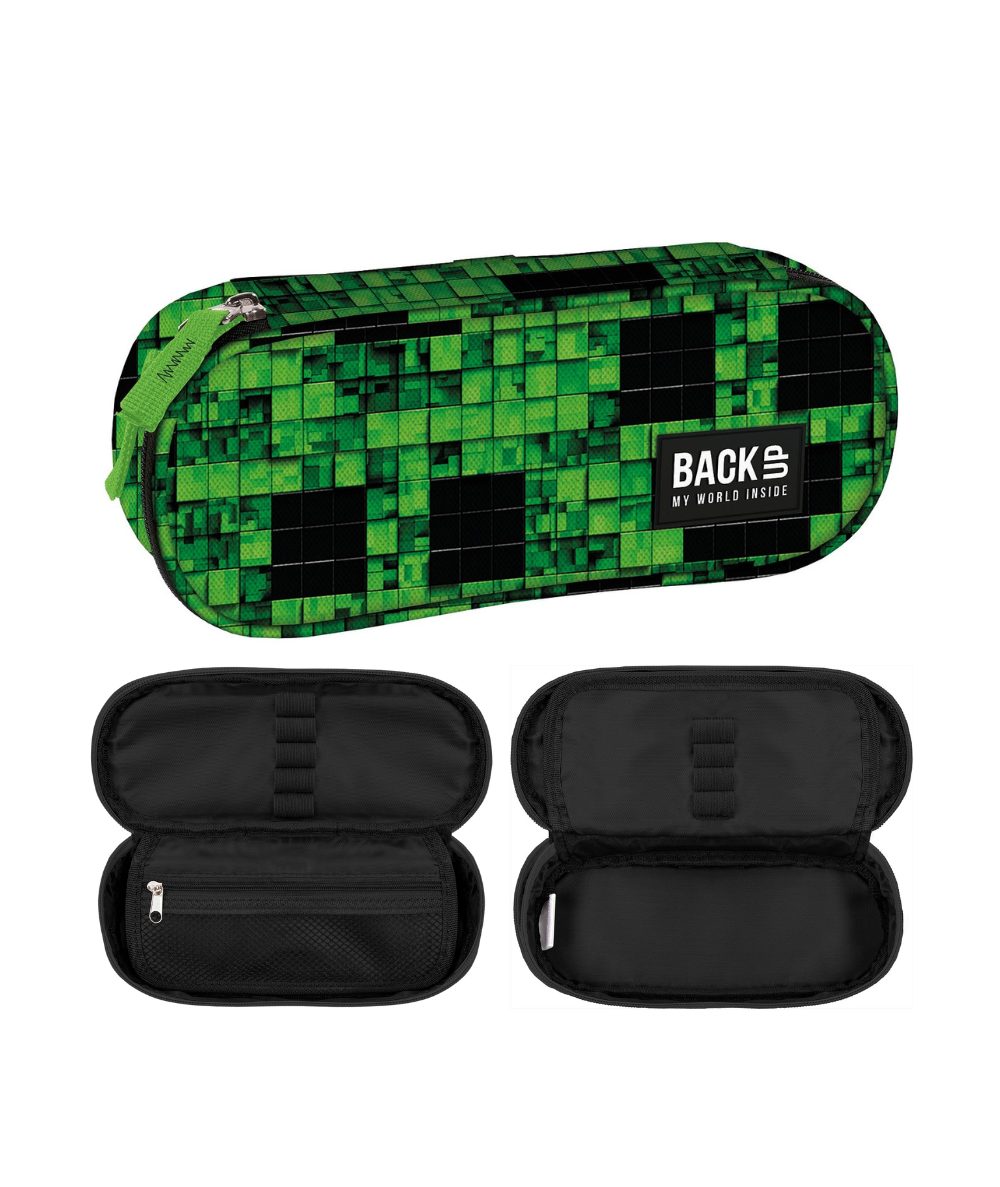 wielofunkcyjny pi&oacute;rnik w zielone piksele