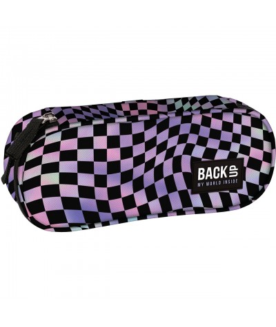 Pi&oacute;rnik szachownica abstrakcja kolorowy