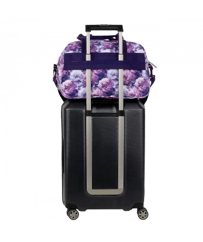 Torba podr&oacute;żna bagaż podręczny w kwiaty