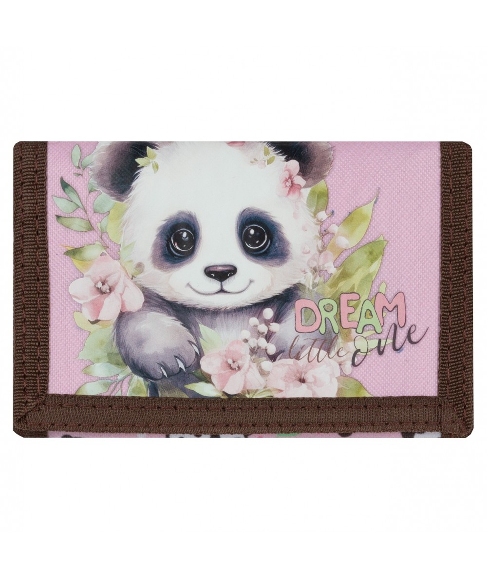 portfelik dla dziewczynki z pandą