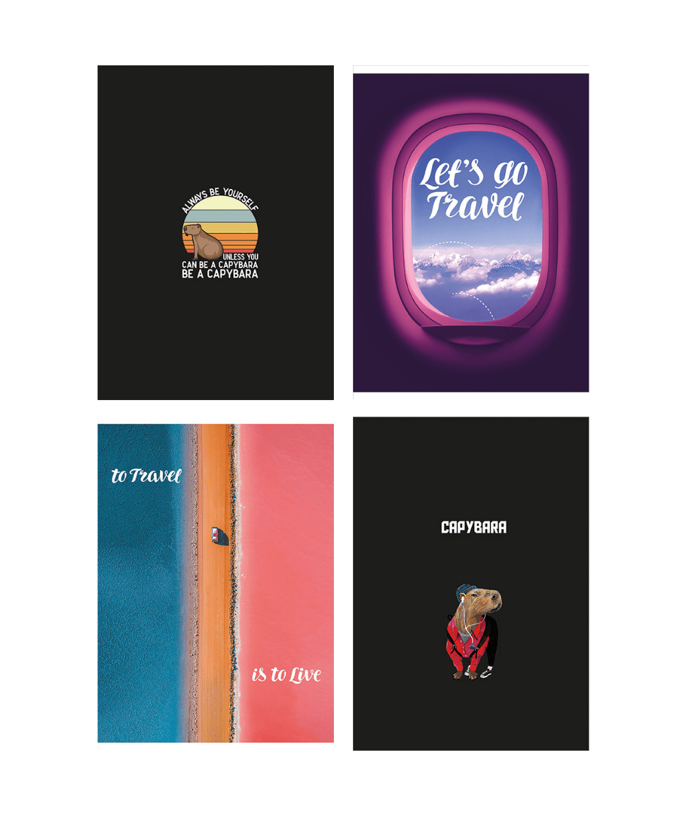 Zeszyt A4 z kapibarą KAPIBARA ST.MAJEWSKI