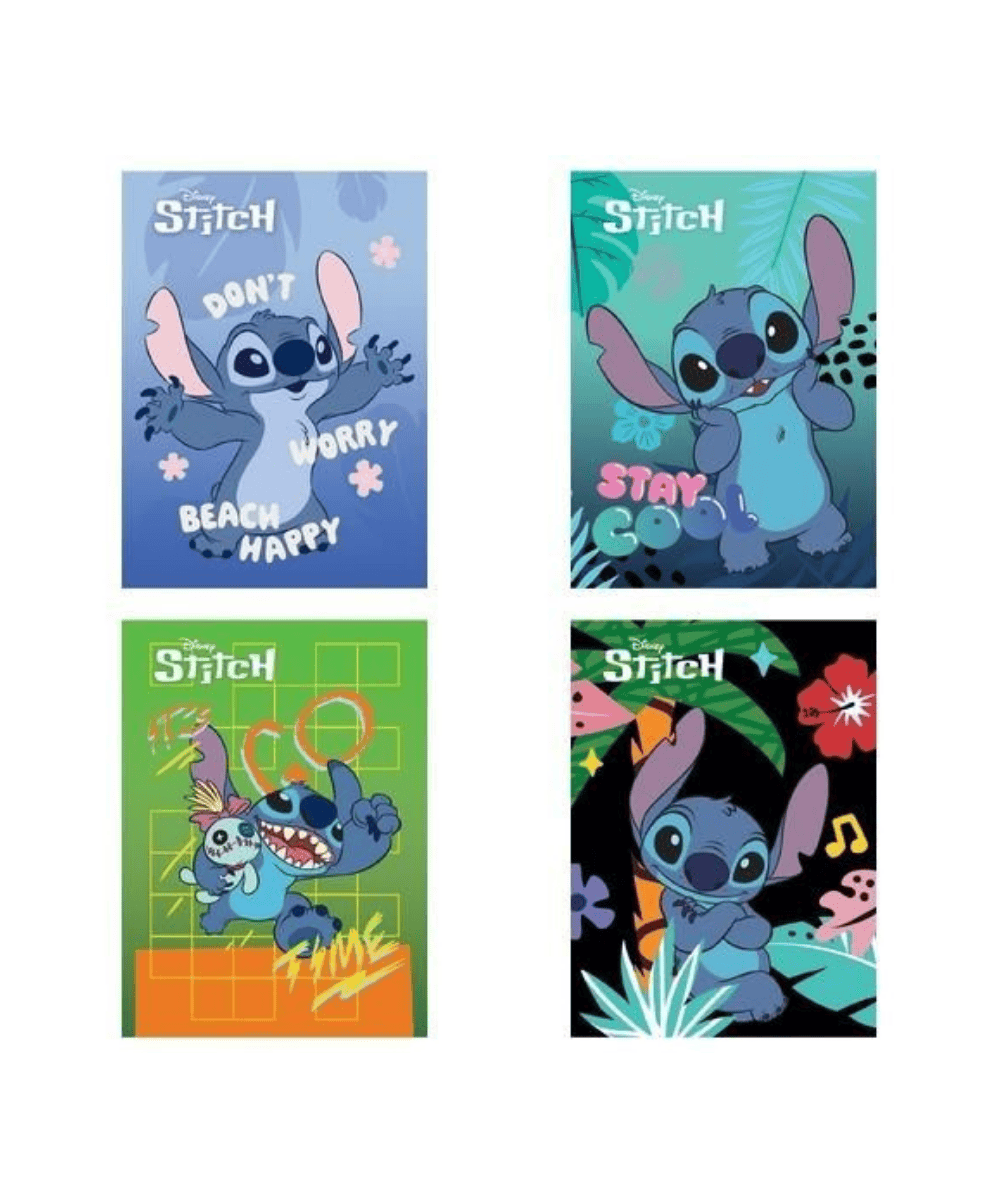 Zeszyt STITCH MIX laminowany w podw&oacute;jną linie A5 32k. Unipap