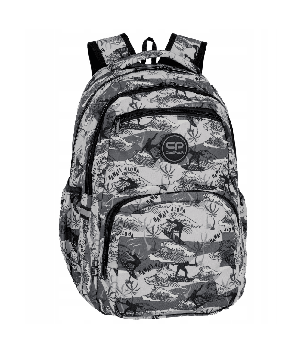 Szary plecak surferski dla chłopaka Pick Sand Surf CoolPack