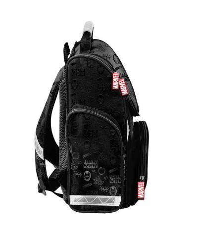 Czarny tornister marvel iron man chłopięcy PASO