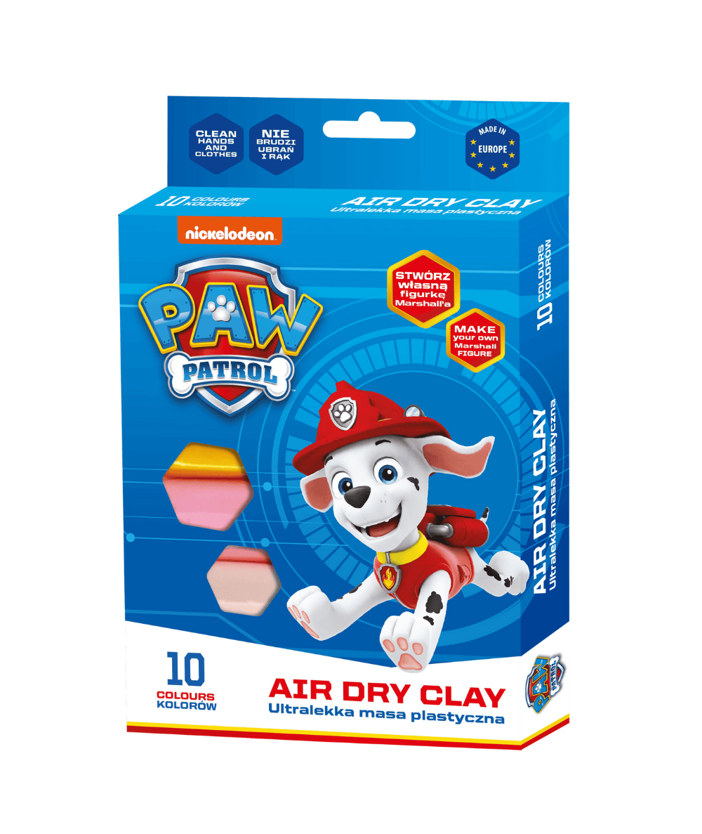 Masa diy plastyczna dla dzieci psi patrol Astra