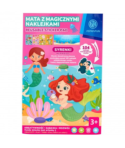 Naklejki elektrostatyczne SYRENKI ASTRA